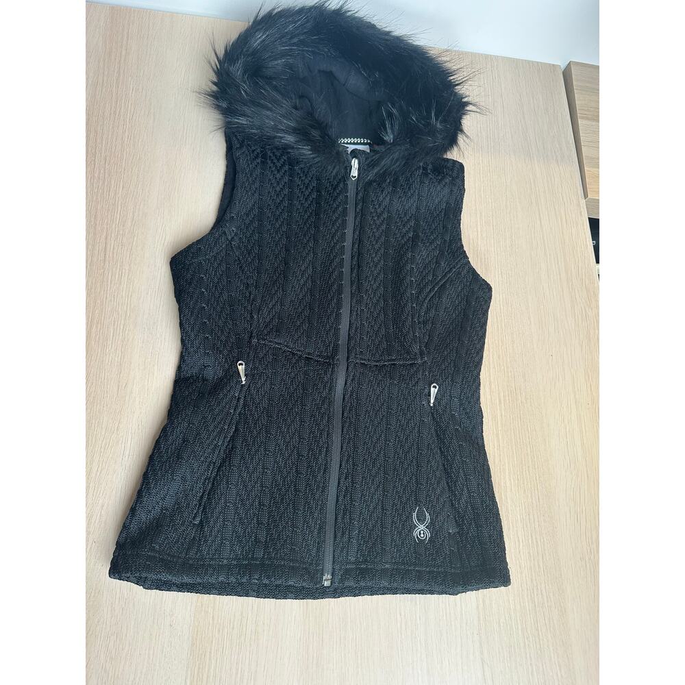Spyder Women’s Hooded Vest - Size S - Mint